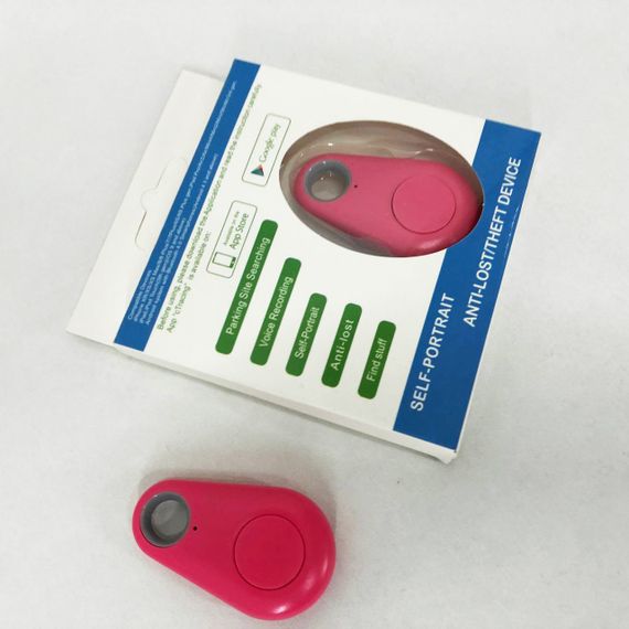 Трекер-брелок Anti Lost, Bluetooth брелок антипотеряшка, Брелок-трекер пошуковий. Колір: рожевий | Зображення 6