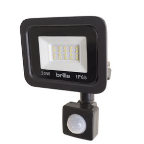 Светодиодный прожектор с датчиком движения HL-19P/30W CW IP65
