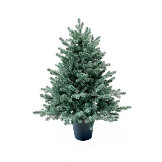 Ёлка Traditional литая в горшке 90 см голубая новинка | Зображення 2