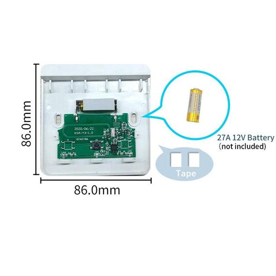 Smart смарт дистанционный выключатель на 2 канала RF433 | Зображення 2