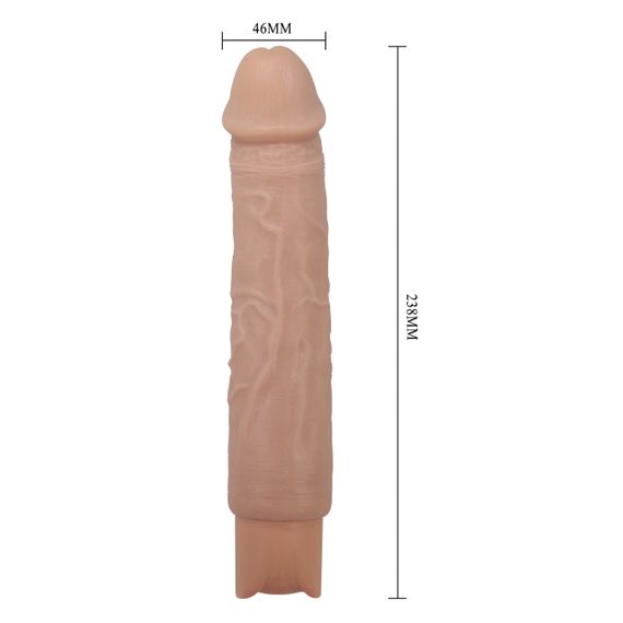 Вибратор Pretty Love Rufus Realistic Vibrating Dildo Sex Aura | Зображення 9