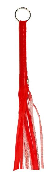 Маленький флогер SKN - VInyl Mini Red, C063-03 sexstyle