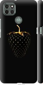 Чохол на Motorola G9 Power Чорна полуниця "3585m-2229-24368"