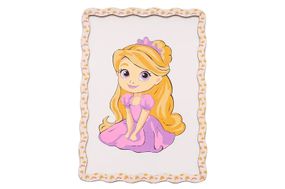Картина по номерах Puz-22962 "Принцеса"дерев'яна, формат А4 PuzzleOk