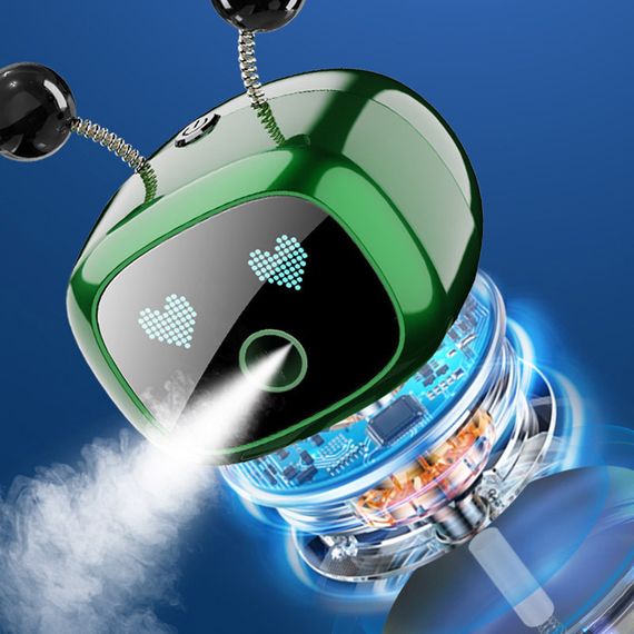 Ароматизатор/освежитель воздуха в машину Smart Robot in Love Green | Зображення 1