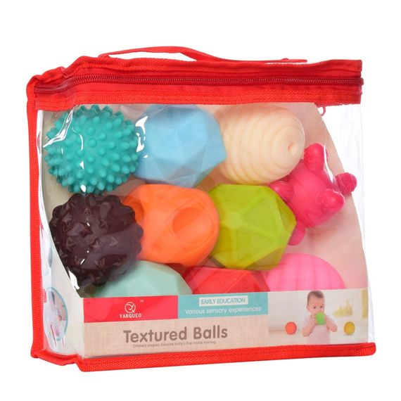 Дитяча іграшка для купання "М'ячики" 19012, 10 штук | Зображення 2