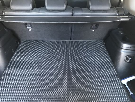 Коврик багажника P-HEV (EVA, черный) для Mitsubishi Outlander 2012-2021 гг | Зображення 2