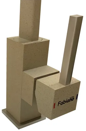Кухонний змішувач Fabiano FKM 52 SS Beige 8232.401.0659 | Зображення 1