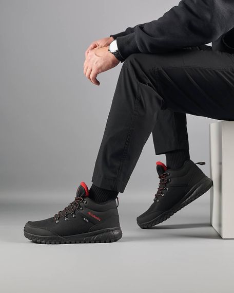 Мужские зимние кроссовки Firebanks Mid Thinsulate Black Red Termo -21', Вьетнам 43 | Зображення 2