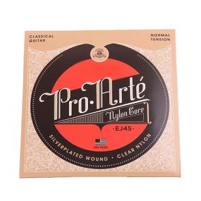 Струни d'addario ej45 028-043 НЕЙЛОНОВІ СЕРЕБРЕНІ для класичної гітари