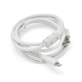Кабель HIGH SPEED USB c ФІЛЬТРОМ для Iphone 5/6 - Ipad 4 білий 1.5M
