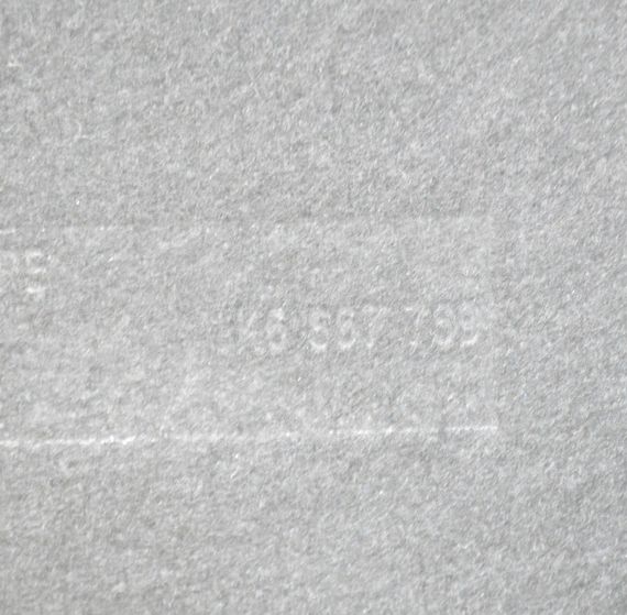 Полка багажника Volkswagen Golf V VI 2003-2015 хетчбек Шторка багажника Фольксваген Гольф 5 6 1K6867769 | Зображення 4