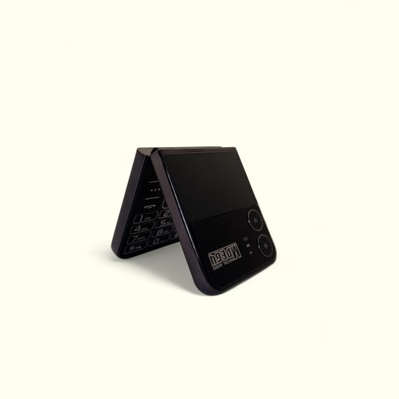 Кнопковий мобільний телефон розкладачка AIEK Flilo 4 на 4 сім карти Black | Зображення 1