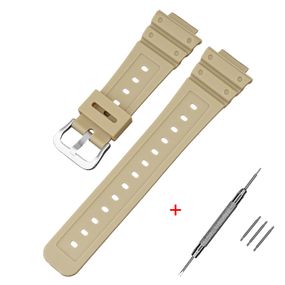 Ремінець для Casio G-Shock GA-2100/2110 Beige SI