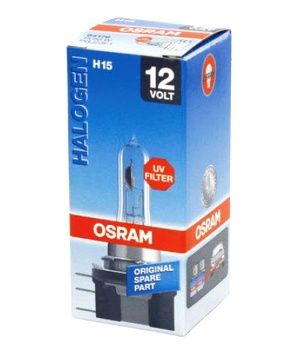 Галогеновая лампа OSRAM H15 64176 55/15W 12V PGJ23T-1 10X1 | Зображення 1