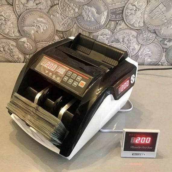 Машинка для перерахунку грошей з детектором валют XPRO 8800D (lp-85844_3654) | Зображення 8