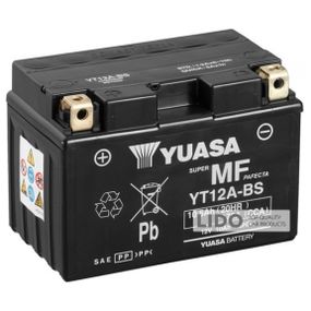 Аккумулятор МОТО Yuasa 12V 10Ah MF VRLA Battery YT12A-BS(сухозаряжений)