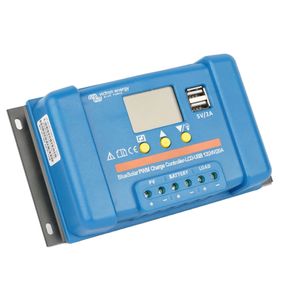 Victron Energy BlueSolar PWM-LCD&USB 12/24V-20A(20A, 12/24В) Контролер заряду