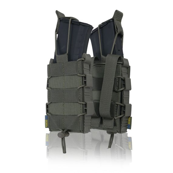 Жесткий усиленный тактический подсумок Kiborg GU Single Mag Pouch Khaki | Зображення 6