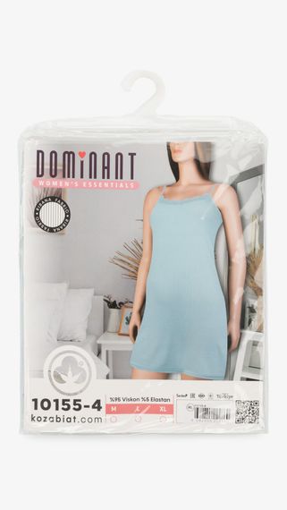 Нічна сорочка жіноча Dominant 10155-4 L Блакитний shop (2000999530791) | Зображення 3