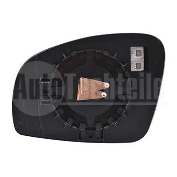 Вставка зеркала с подогревом правая Skoda Fabia 07-14/ Roomster 06-15, AutoTechteile, 385 7056, 3503G04