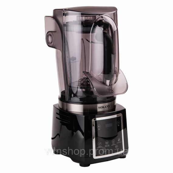 Безшумний блендер Sokany з 2-літровою чашею для смузі та коктейлів, портативний 6000 Вт SK-03037 | Зображення 2