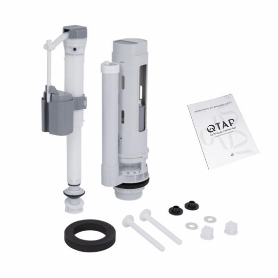 Унитаз-компакт Qtap Cardinal Ultra Quiet безободковый с сиденьем Soft-close QT04222168AUQ3W | Зображення 8