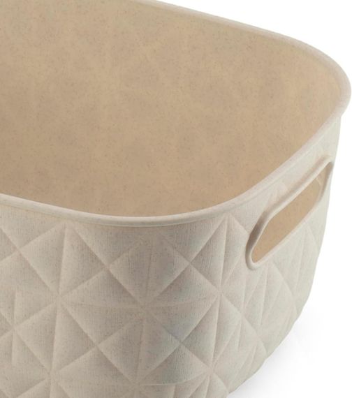 Корзина для хранения пластиковая Curver (Курвер) Softex S 4 л (00576) Кремовый | Зображення 3