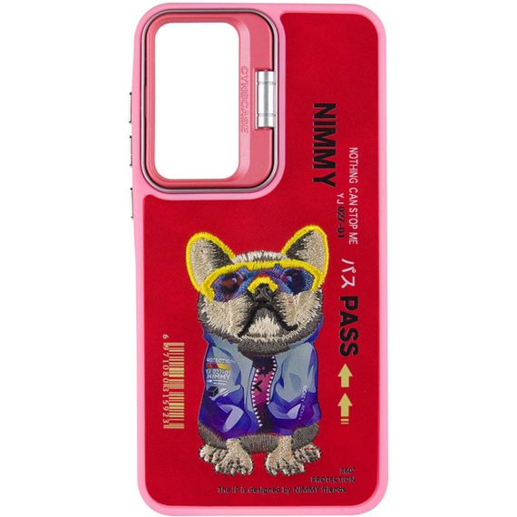 TPU+PC чехол Friends для Xiaomi Redmi 13C / Poco C65 Pink Dog | Зображення 1