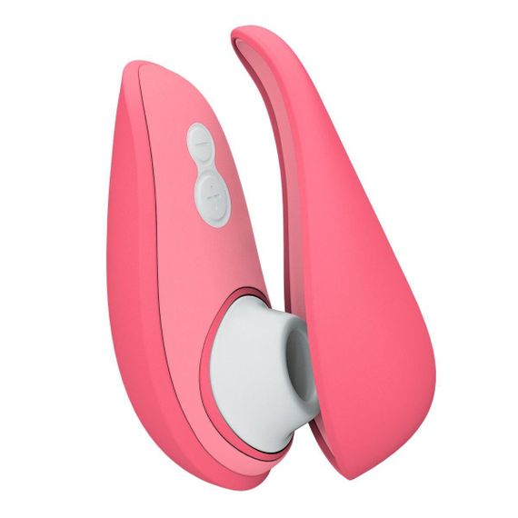 Вакуумний кліторальний стимулятор Womanizer Liberty 2 Vibrant Rose, 8 режимів, магнітна кришечка sexstyle | Зображення 1