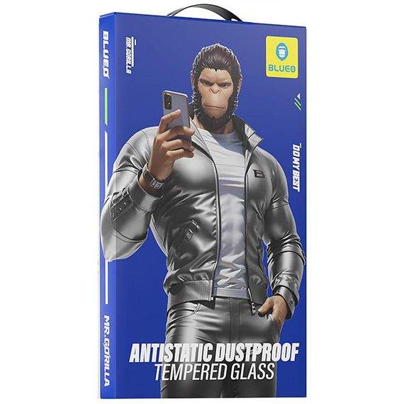 Захисне 2.5D скло Blueo Full Cover HD для Apple iPhone 17 / 17 Pro / 16 Pro (6.3") Чорний | Зображення 2