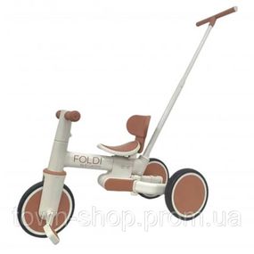 Детский трехколесный велосипед 3 в 1 FOLDI ME 1202 Сinnamon Beige