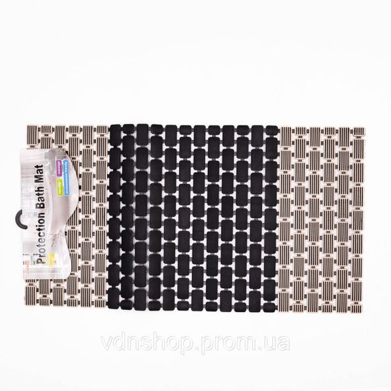 Коврик для ванны туалета душевой из поливинилхлорида на присосках 73*40 см HP-42-7B | Зображення 3