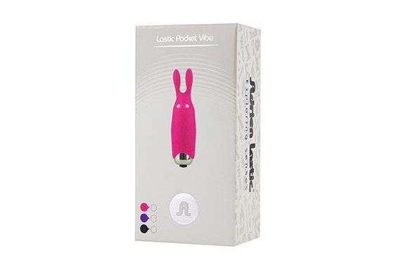 Віброкуля Adrien Lastic Pocket Vibe Rabbit Purple зі стимулювальними вушками sexstyle | Зображення 1