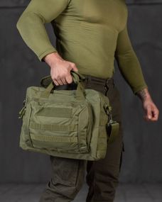 Сумка-органайзер тактична кріплення "MOLLE" колір олива