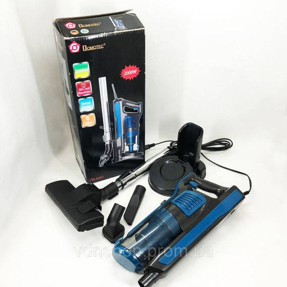 Качественный вертикальный пылесос с аккумулятором Domotec MS-4402 220 V, Вертикальный циклонный пылесос NC-45 | Зображення 3