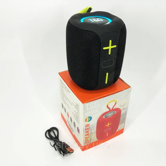 Світлова bluetooth колонка з хорошим звуком TG658, Колонка usb s Bluetooth з rgb світломузикою OH-10 | Зображення 2