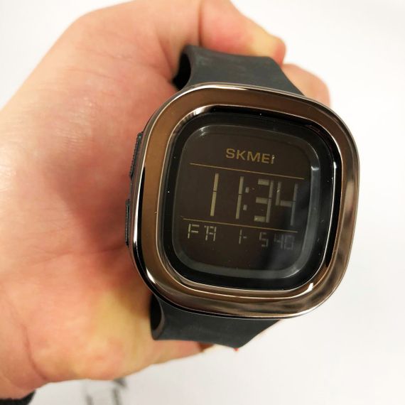 Тактичні військові годинники для ЗСУ SKMEI 1580BKBK, Годинники для риболовлі та активного відпочинку CL-77 | Зображення 1