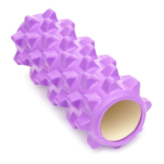 Масажний ролик Cornix EVA 33 x 14 см (валик, ролер) XR-0322 Violet | Зображення 3