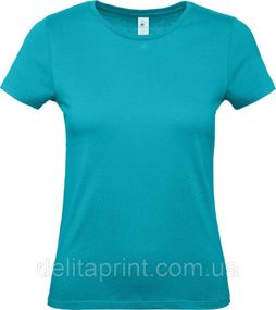 Футболка B&C #E150\women Бирюзовый М