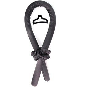 Мягкие бигуди для волос + крабик Черный