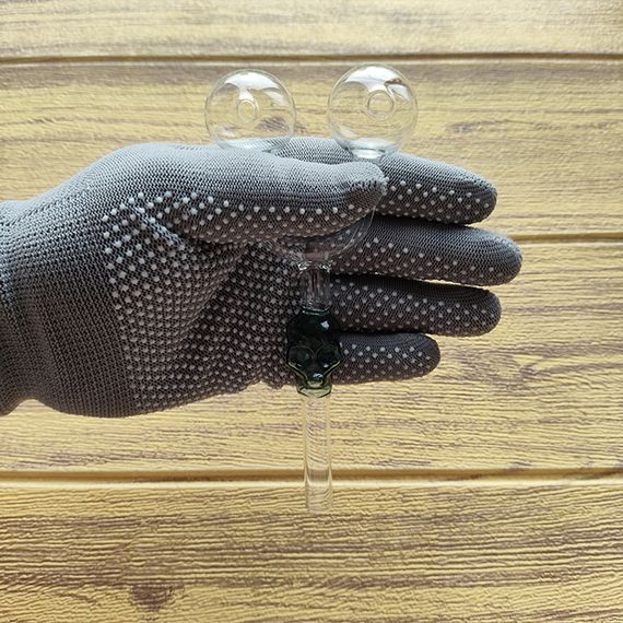 Стеклянная трубка Skull Double Oil Atlantis | Зображення 2