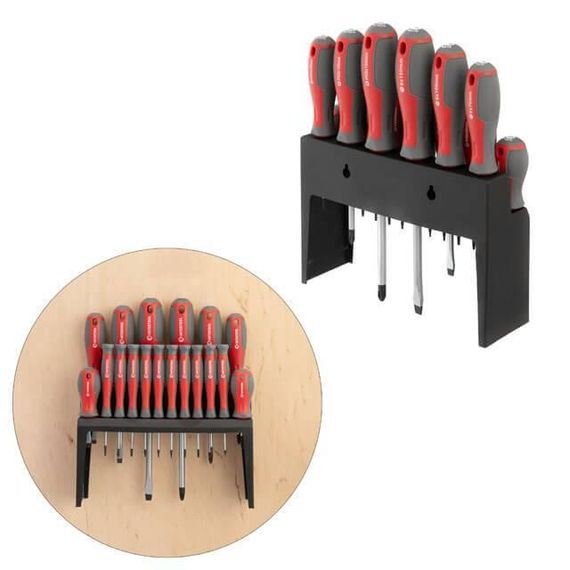 Набір викруток 18 од. INTERTOOL VT-3350 | Зображення 5