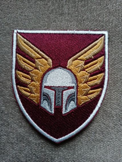 Шеврон 46 отдельная десантно-штурмовая бригада (цветной)