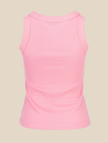 Майка однотонна жіноча LAWA WBC02305 M Рожевий shop (2000990634832) | Зображення 6