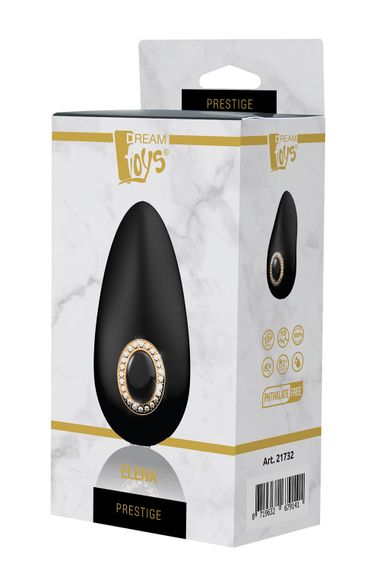 Вібростимулятор Dream Toys PRESTIGE ELENA LUXXE, Черный, Розмір посилки : 9,00 х 18,50 х 5,50 | Зображення 1