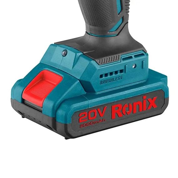 Дриль-шуруповерт ударний акумуляторний Ronix 8900K | Зображення 5