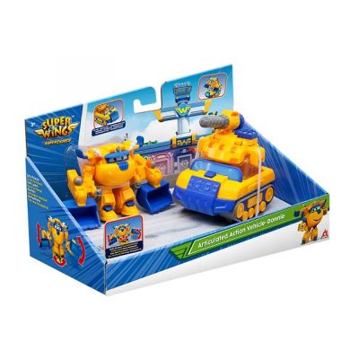 Ігровий набір Super Wings Supercharge Articulated Action Vehicle Donnie, Донні (EU740992V) | Зображення 4