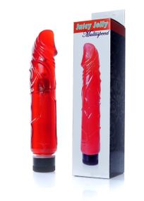 Вібратор - Juicy Jelly Multispeed Red Sex Aura