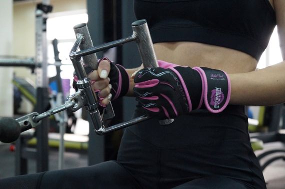 Рукавички для фітнесу Power System PS-2710 Fitness Chica жіночі Pink S | Зображення 4